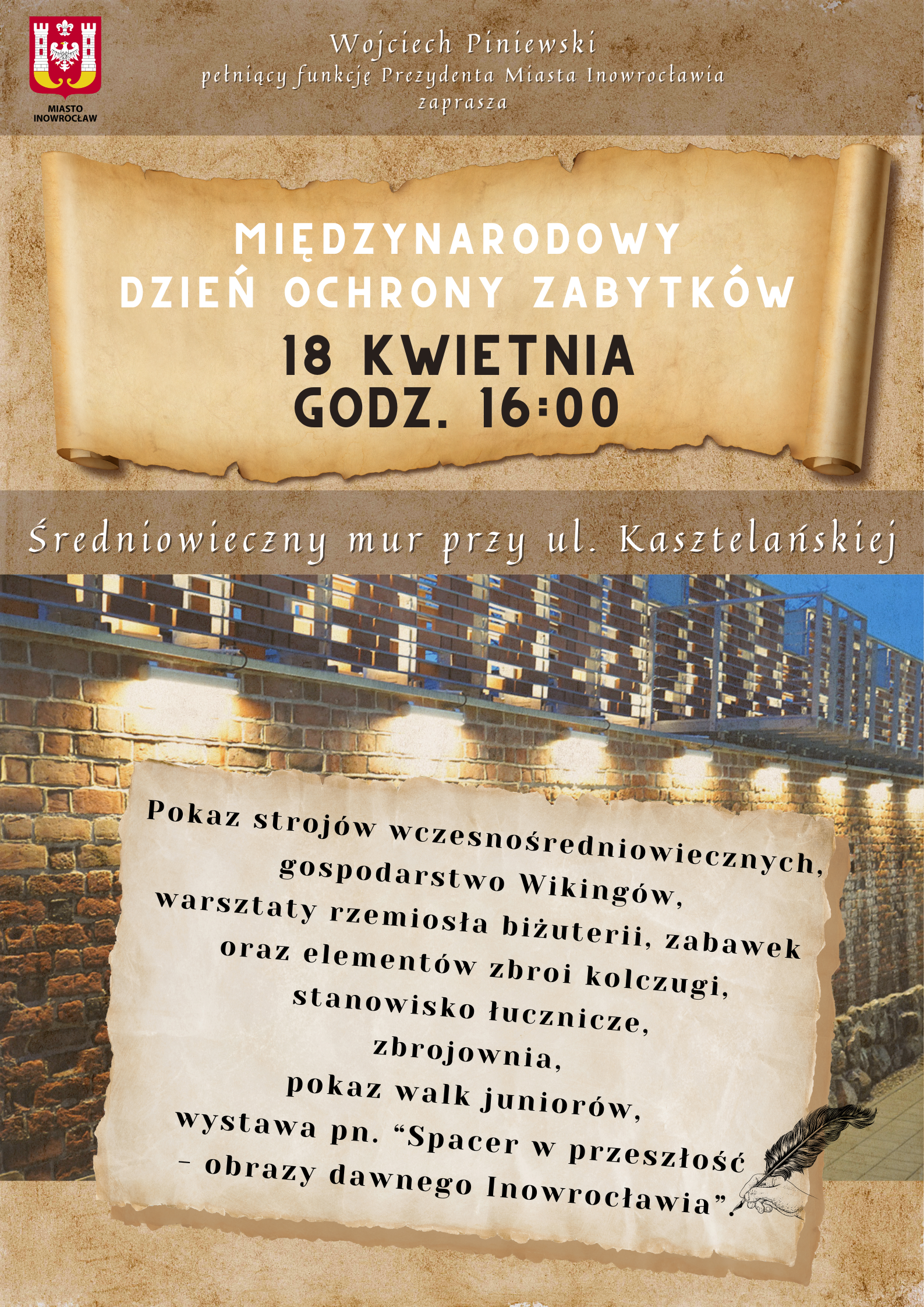 Międzynarodowy Dzień Ochrony Zabytków - plakat
