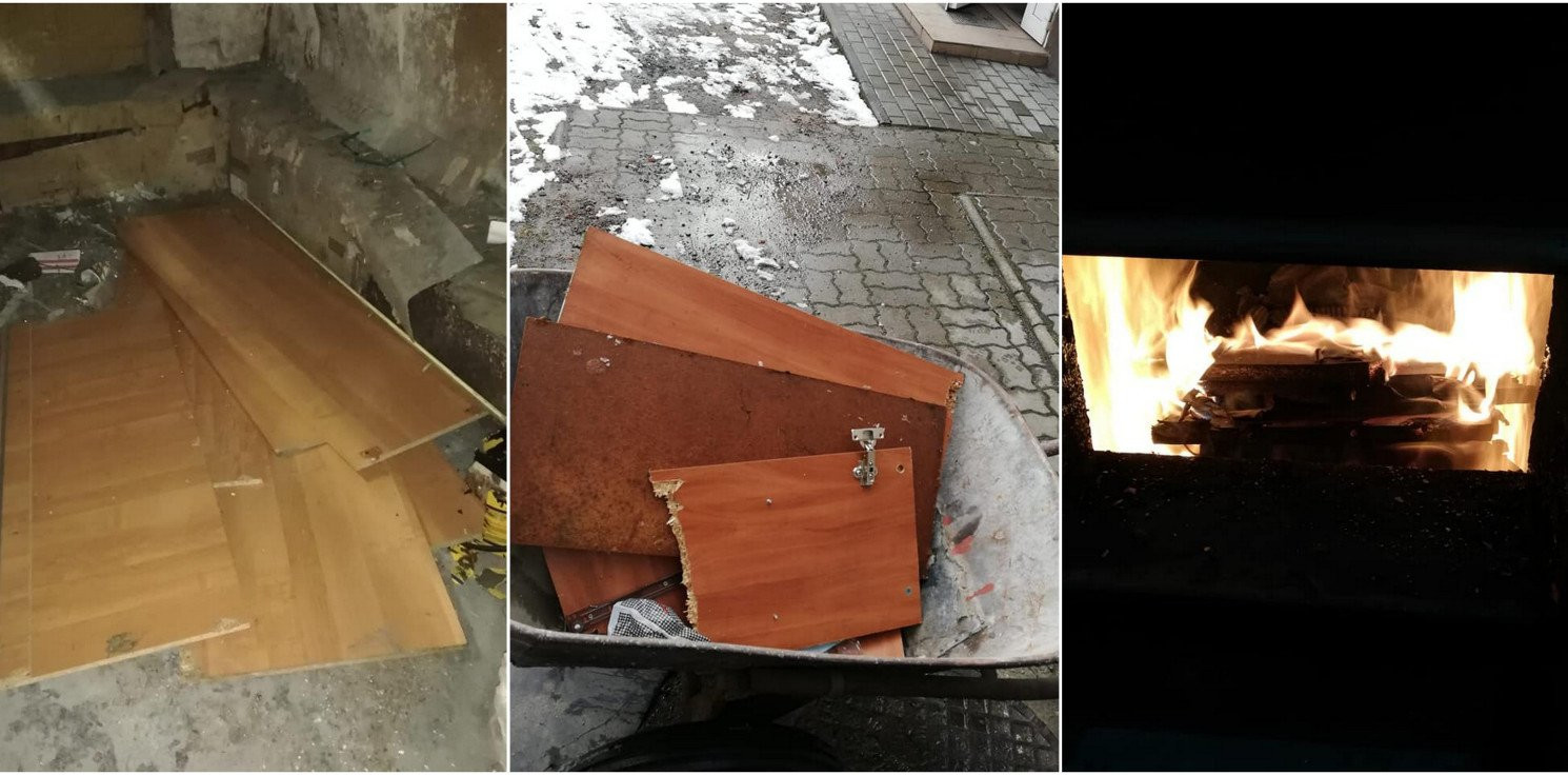 Inowrocław - Palili meblami w piecu. Dostali mandaty