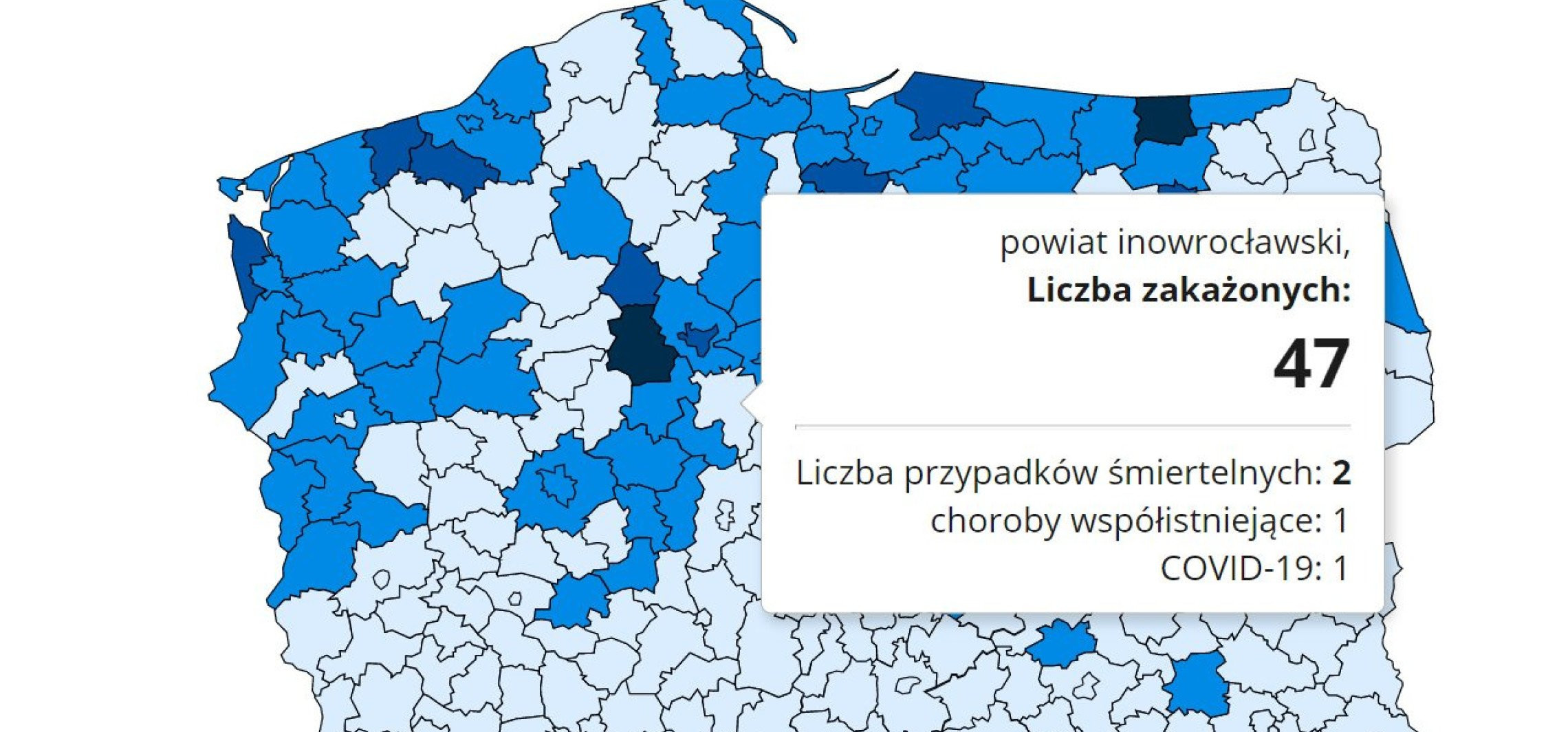 Inowrocław - Dziś blisko 10 tys. zakażeń w kraju