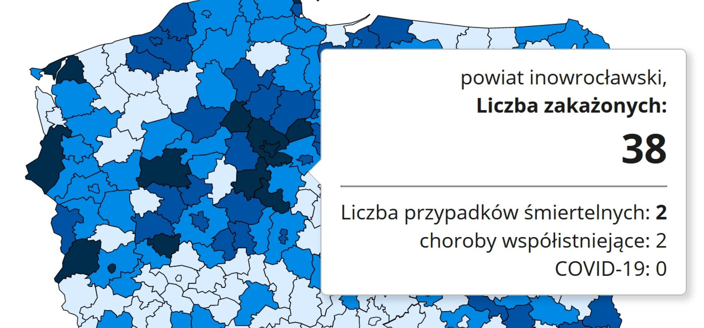 Inowrocław - Koronawirus. Nowe dane o zakażeniach