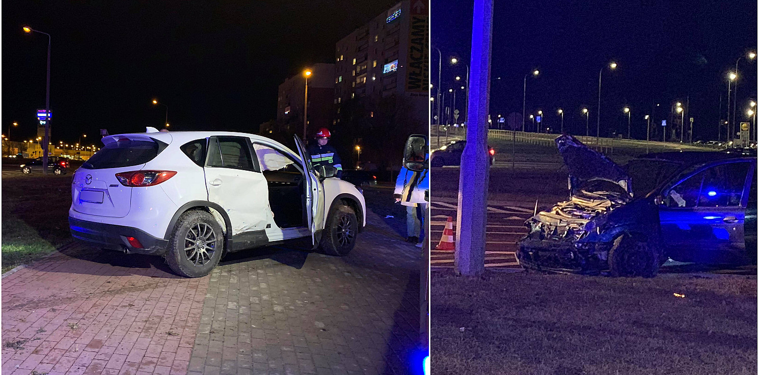Inowrocław - Kolejna kraksa na feralnym skrzyżowaniu