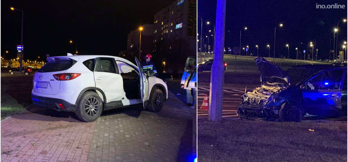 Inowrocław - Kolejna kraksa na feralnym skrzyżowaniu