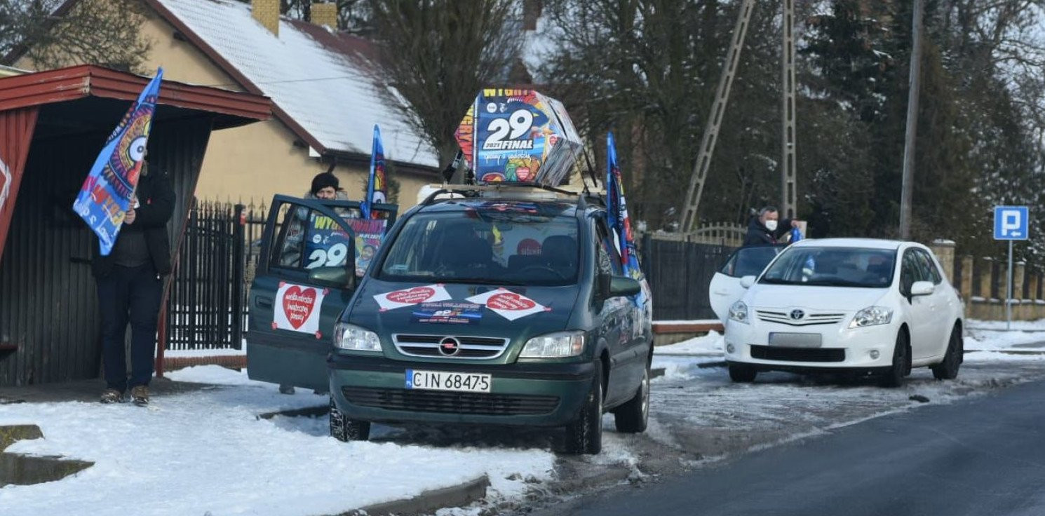 Gmina Inowrocław - WOŚP: Po gminie jeździ Puszkowóz