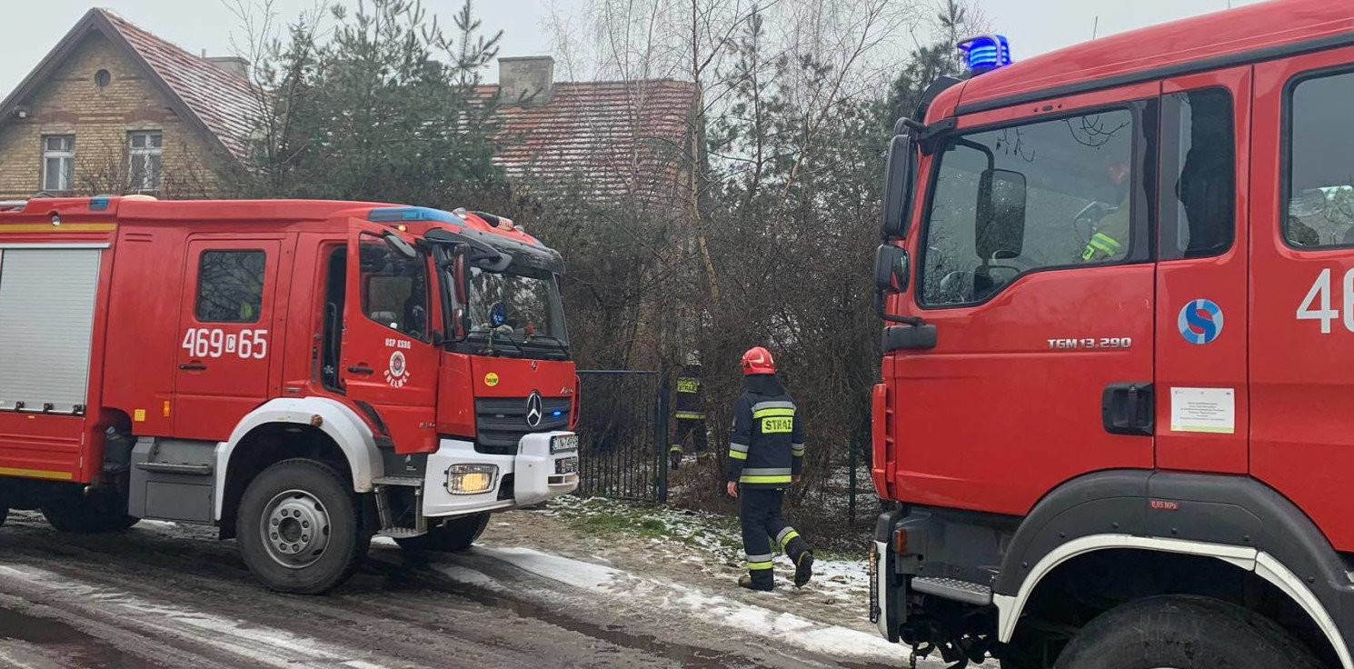 Kruszwica.online - Wybuch butli z gazem w Gocanowie