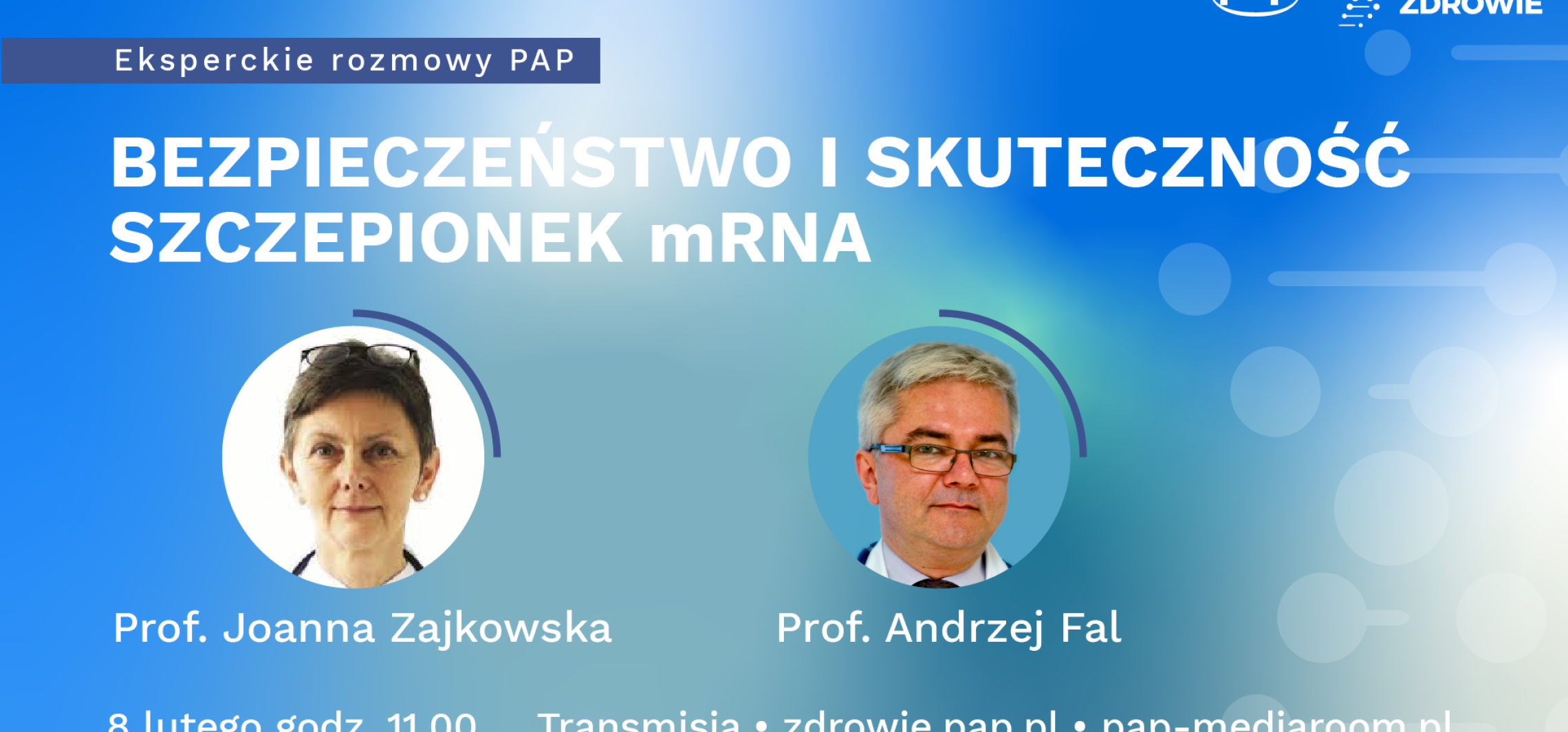 Kraj - Rusza cykl edukacyjny "Zaszczepieni. Bezpieczni. Odpowiedzialni. Eksperckie rozmowy PAP"