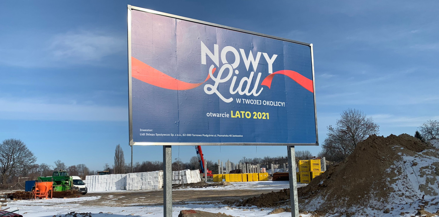 Inowrocław - W Inowrocławiu budują trzeciego Lidla
