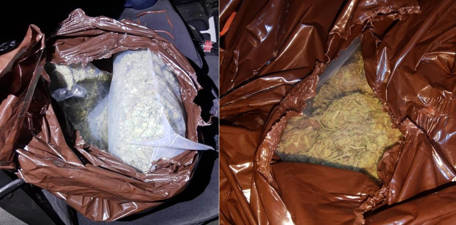 Inowrocław - W aucie przewoził 2 kg marihuany. W domu miał jeszcze więcej
