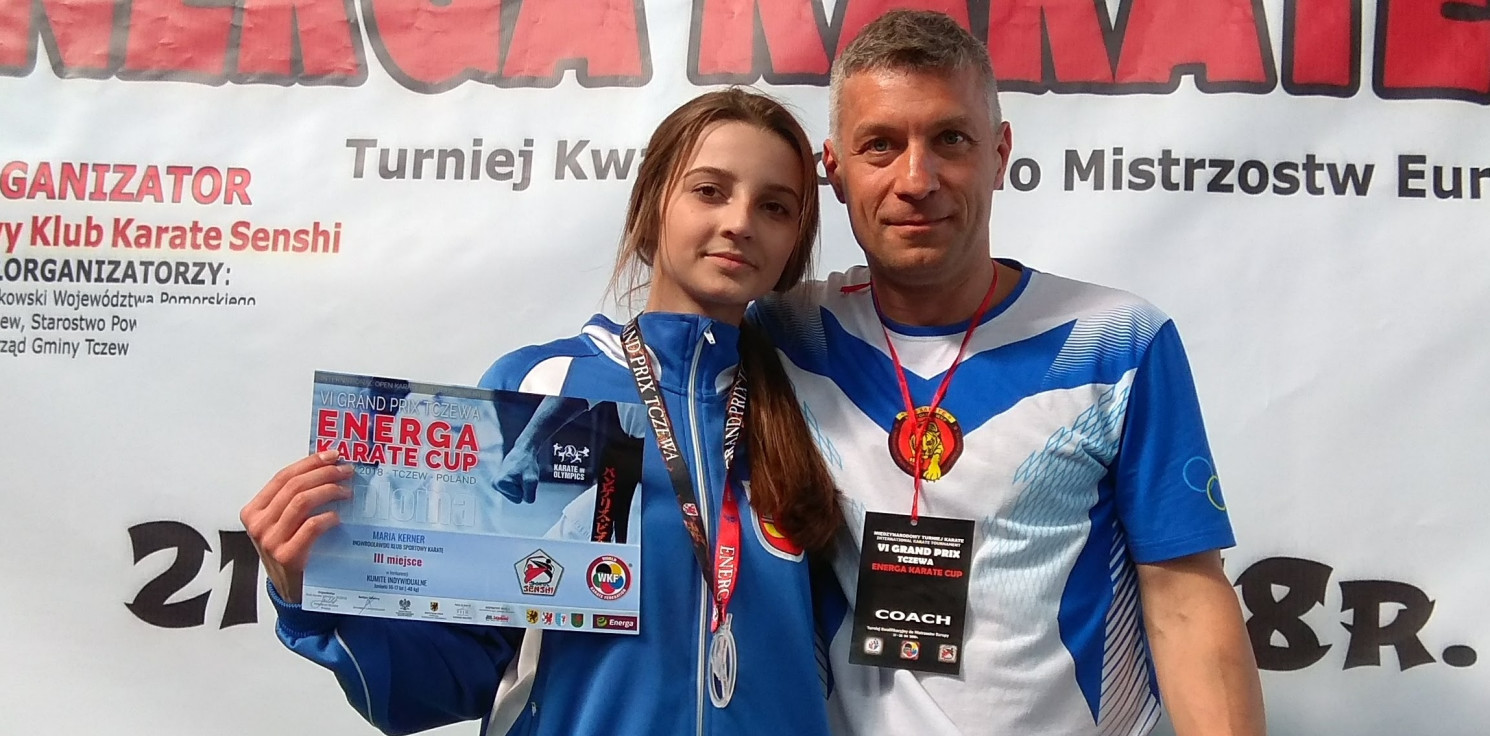 Inowrocław - Inowrocławianka w kadrze narodowej karate