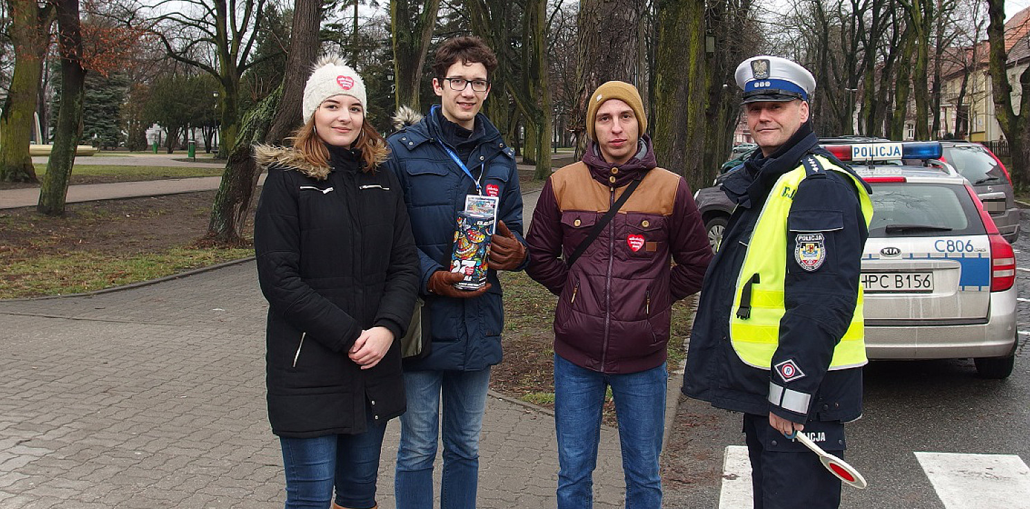 Inowrocław - Policjanci też wspierają Orkiestrę