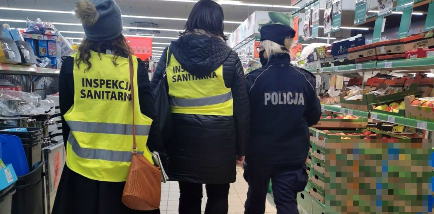 Region - Sanepid i policjanci kontrolują sklepy