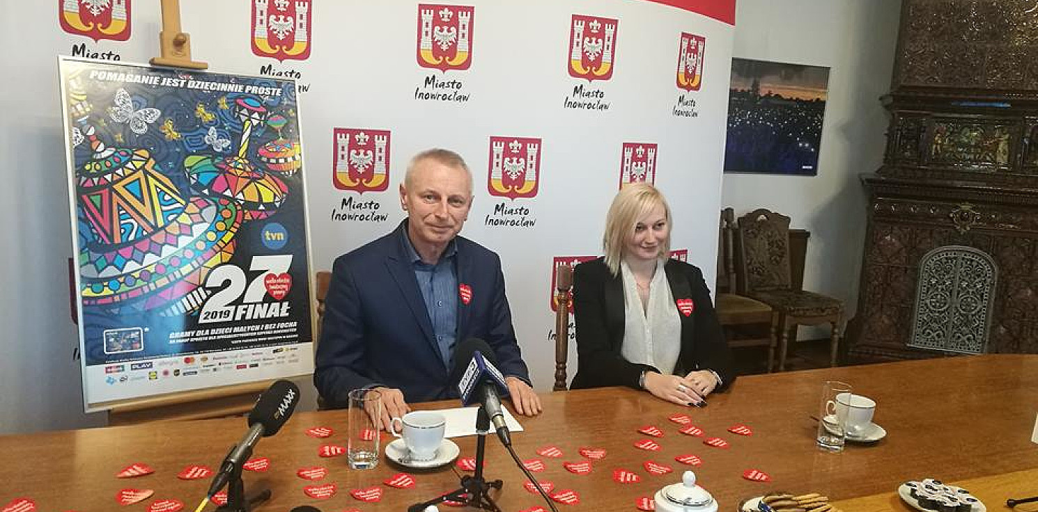 Inowrocław - Ryszard Brejza organizuje akcję dla Owsiaka 