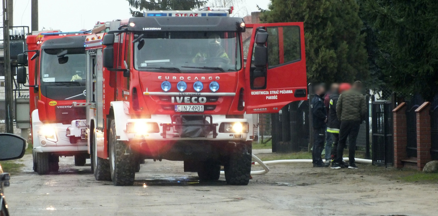 Pakość.online - Wybuch pieca w domu jednorodzinnym