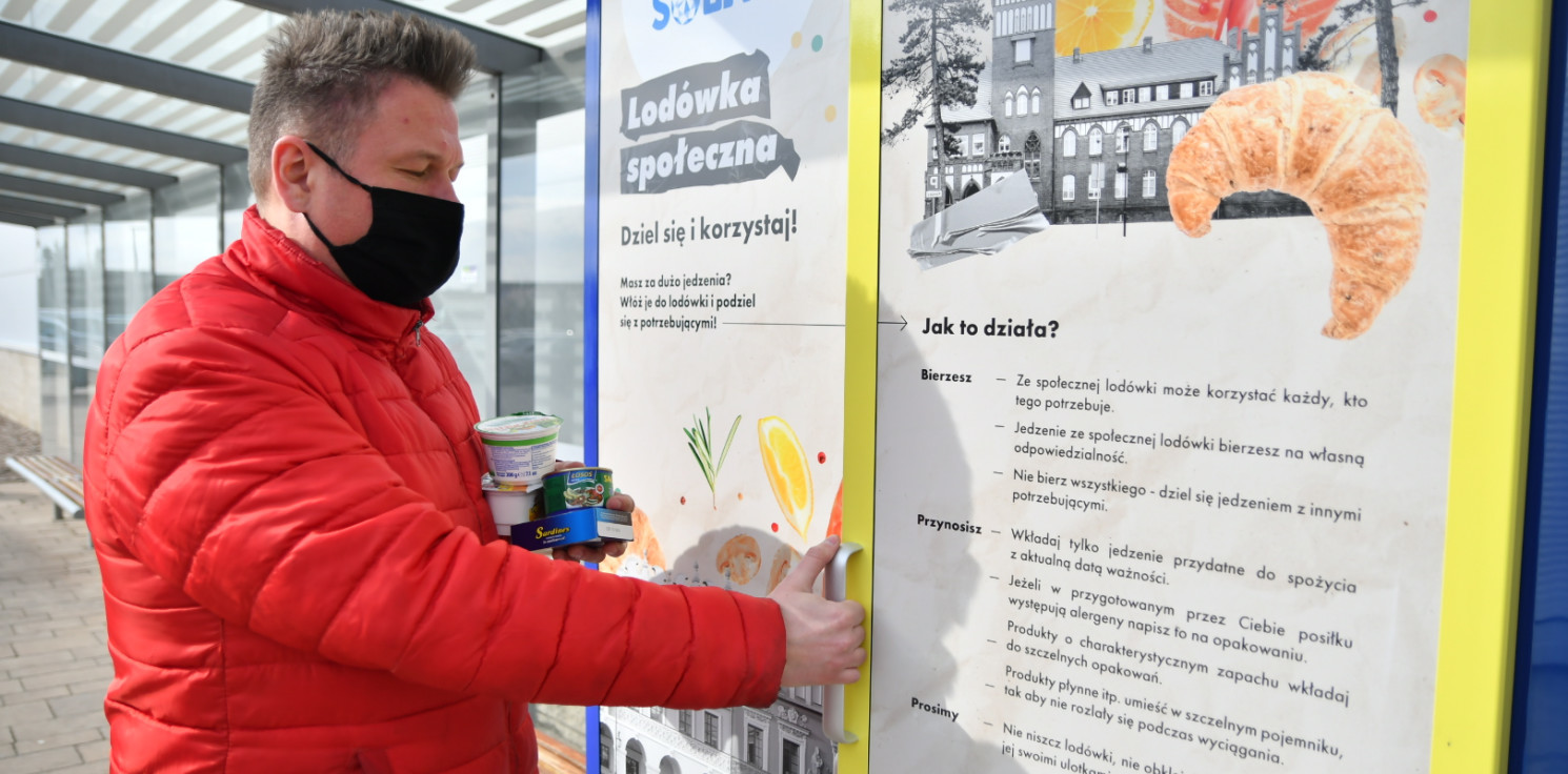 Inowrocław - Lodówka społeczna cieszy się dużą popularnością