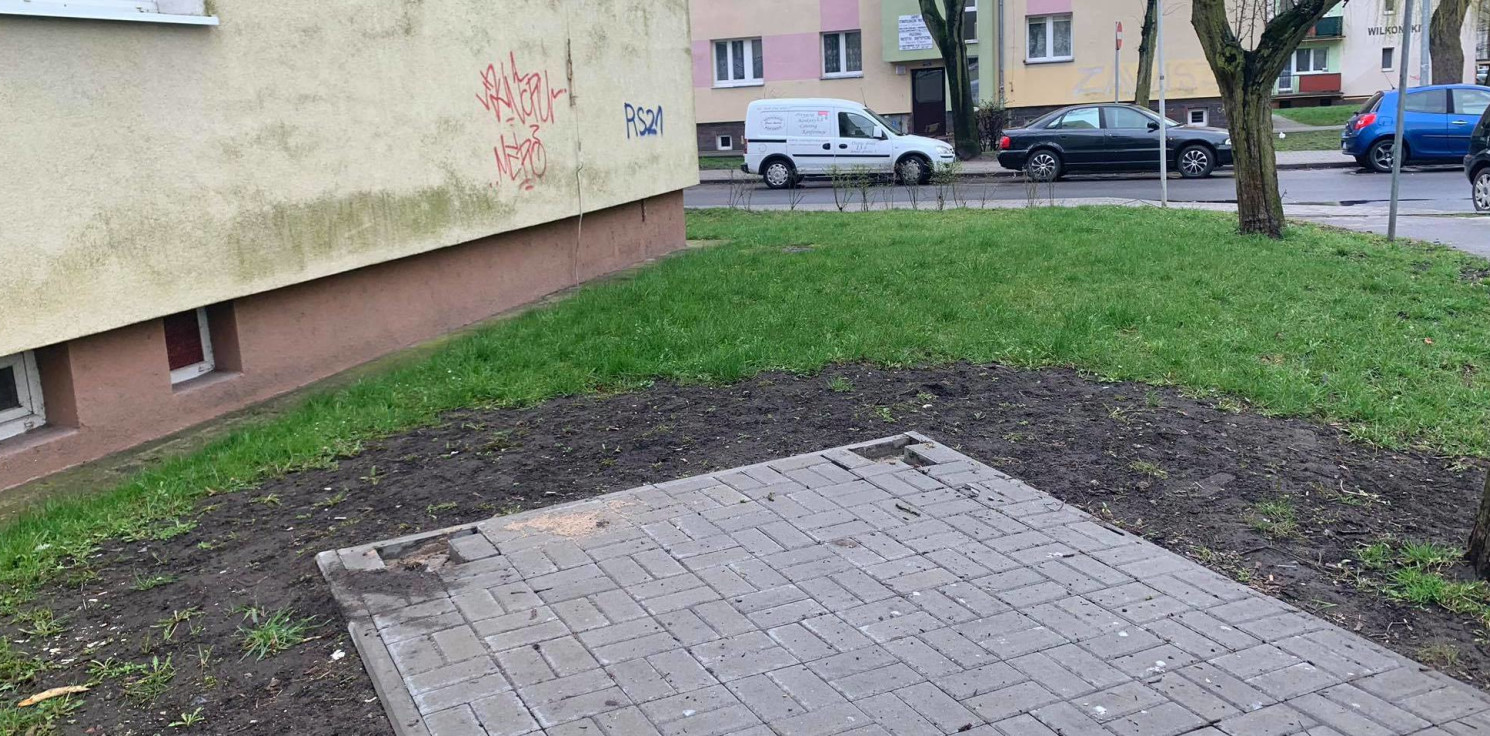 Inowrocław - Historia zaginionego stojaka i kostki wyjaśniona