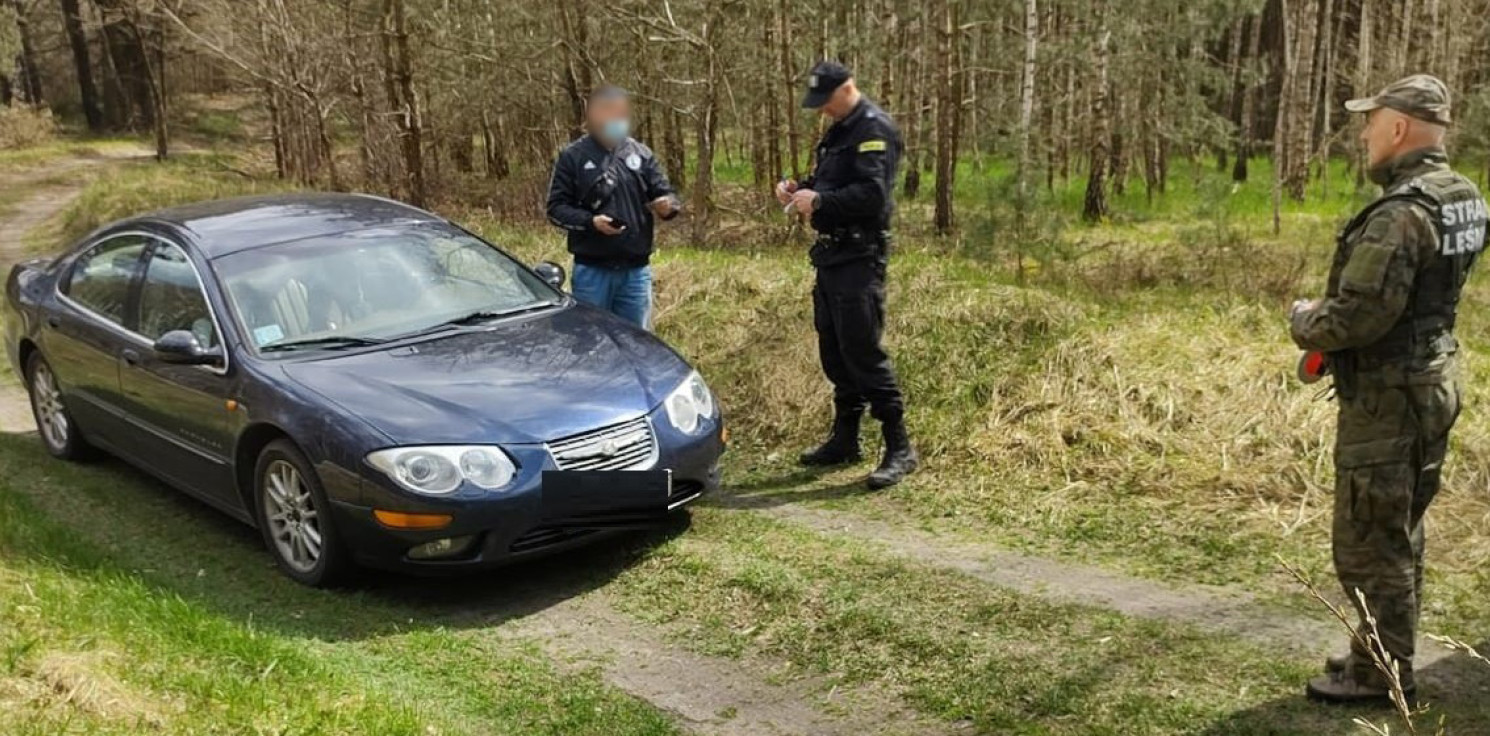 Region - Policjanci i leśnicy na wspólnej służbie