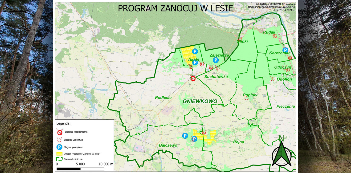 Inowrocław - Zielona środa: Hotele zamknięte, to może nocleg w lesie?
