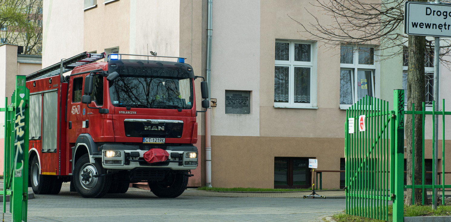 Inowrocław - Alarmy bombowe w czterech szkołach