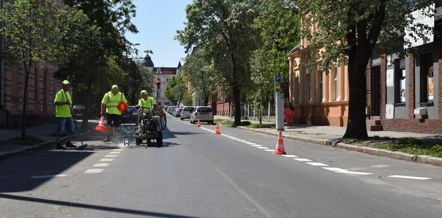 Inowrocław - Wielkie malowanie na inowrocławskich ulicach