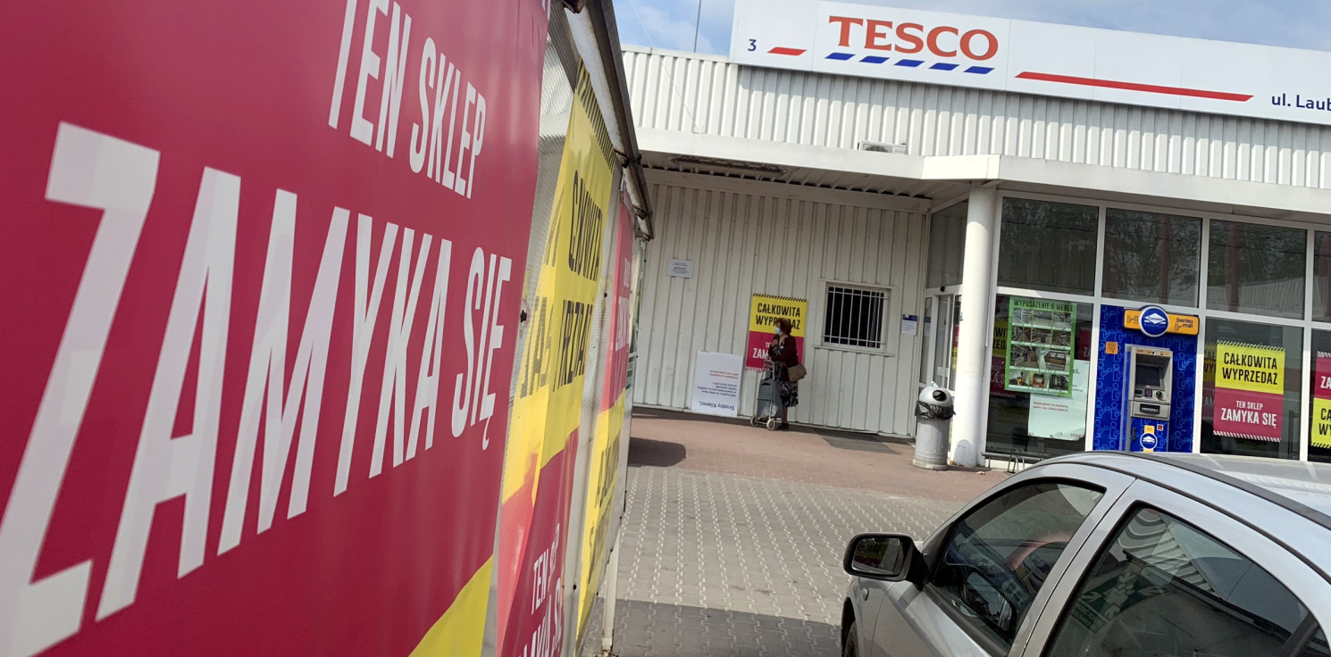 Inowrocław - Jeszcze w maju zamkną Tesco przy Laubitza