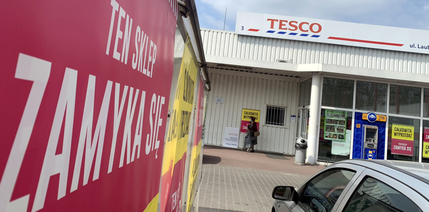 Inowrocław - Jeszcze w maju zamkną Tesco przy Laubitza