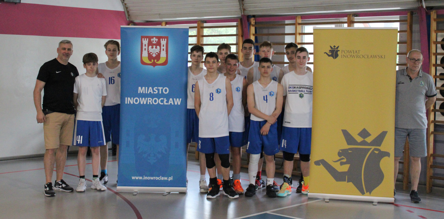 Inowrocław - Koszykarze Kasprowicza mają za sobą udany sezon