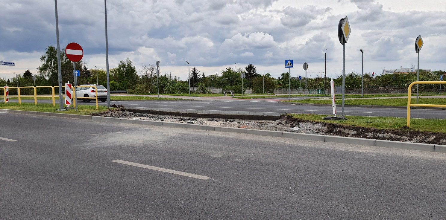 Inowrocław - Zmiany na ul. Glempa już na stałe