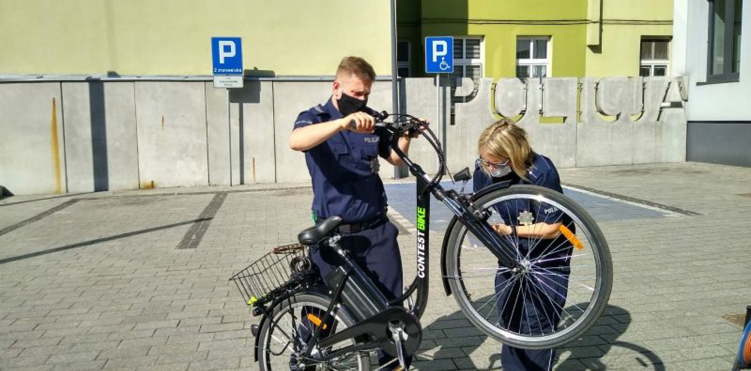 Inowrocław - Policja przeprowadziła akcję znakowania rowerów
