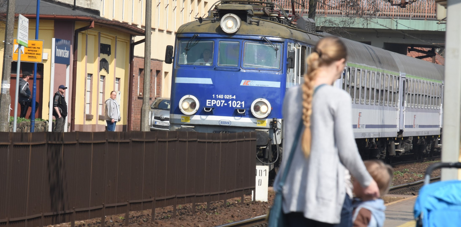 Inowrocław - Dzieci pojadą za darmo pociągami Intercity