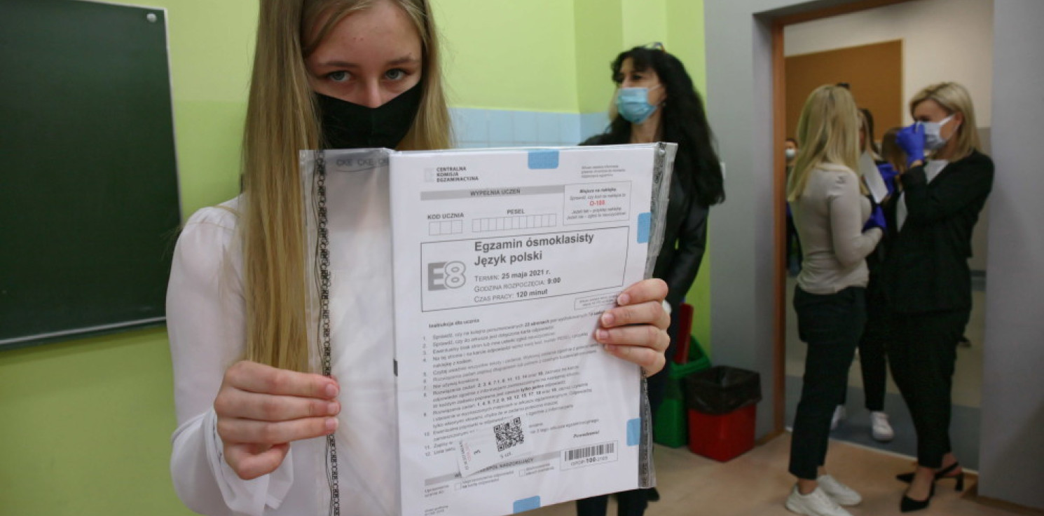 Kraj - Egzaminem z języka polskiego rozpoczął się trzydniowy egzamin ósmoklasisty 