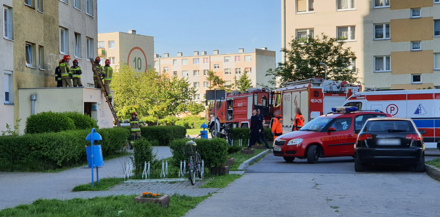 Inowrocław - Tragedia na Rąbinie. Kobieta skoczyła z 7. piętra