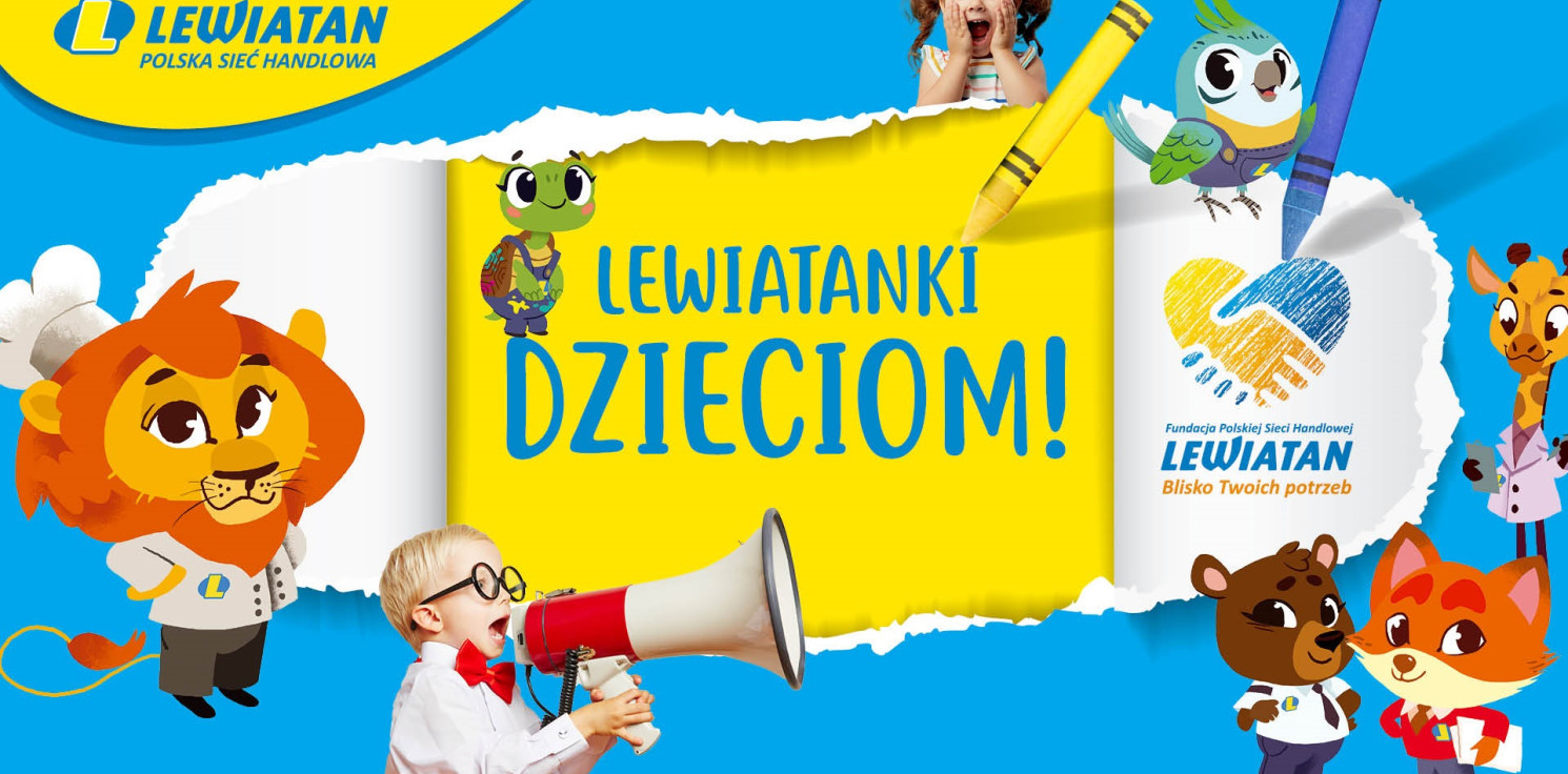 Kraj - Dzień Dziecka z "Fundacją PSH Lewiatan. Blisko Twoich potrzeb"