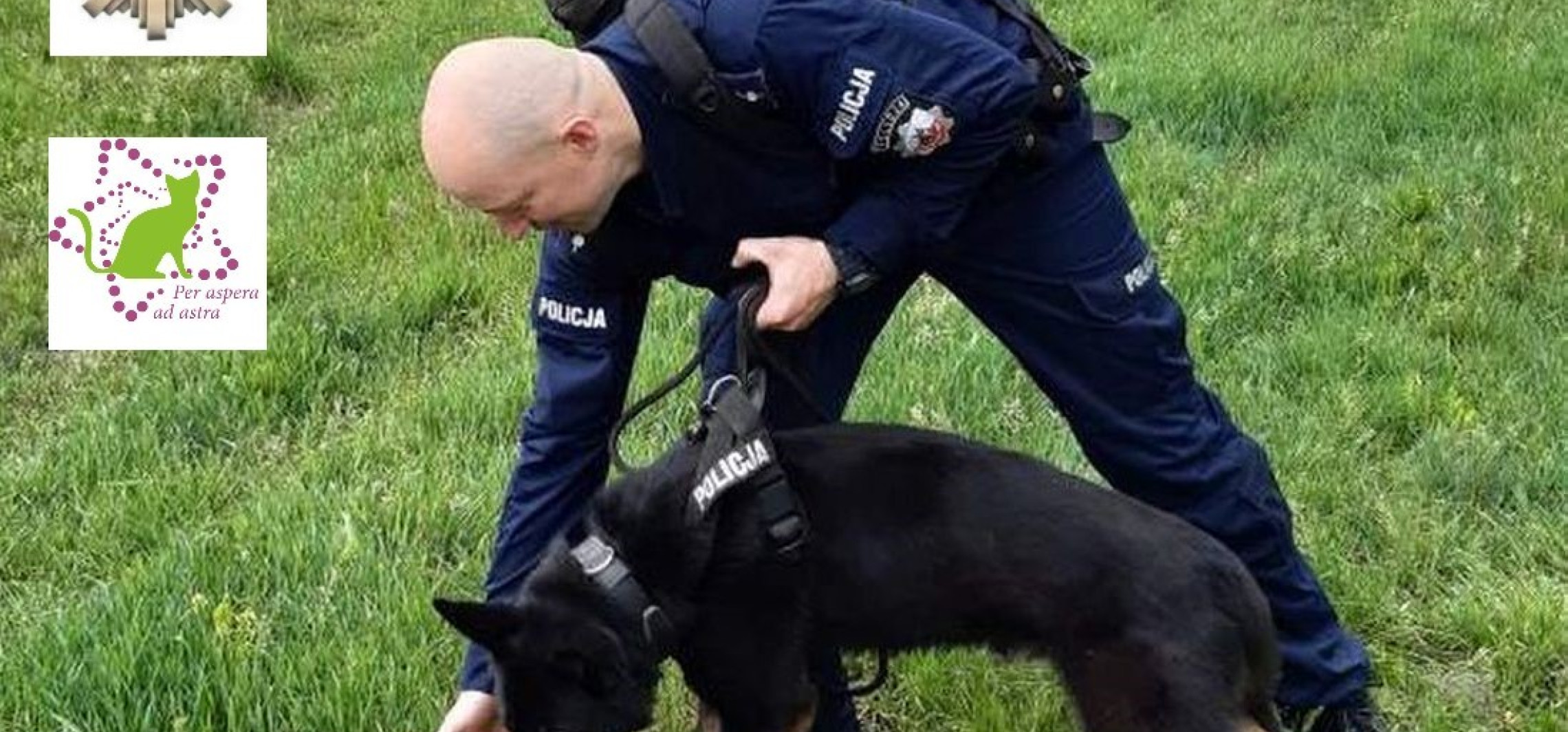 Inowrocław - Konkurs dla dzieci "Policyjny przewodnik i jego pies"