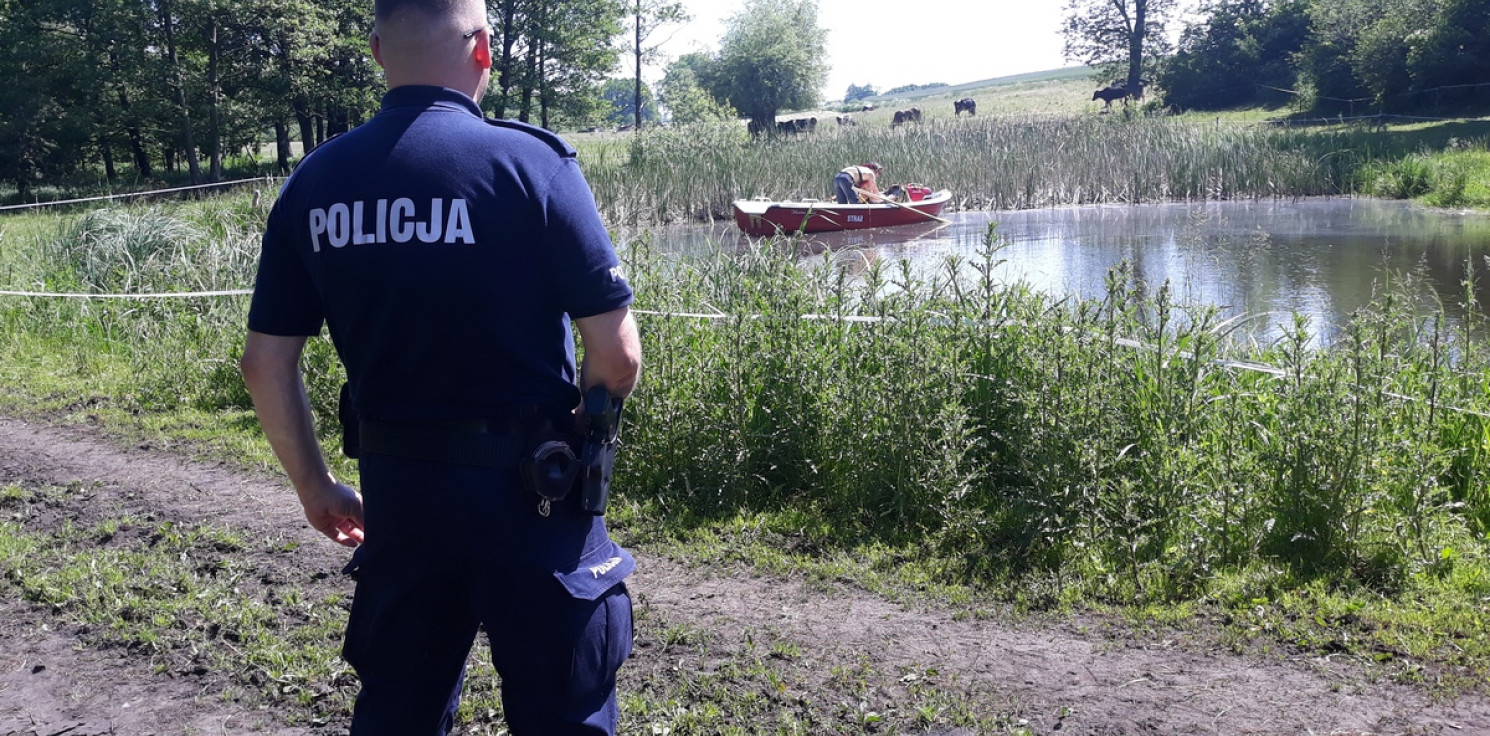 Radziejów - Przeczesali stawy, szukając zaginionej kobiety