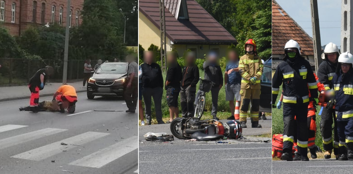 Region - Dwa groźne wypadki i wysyp nietrzeźwych na drogach