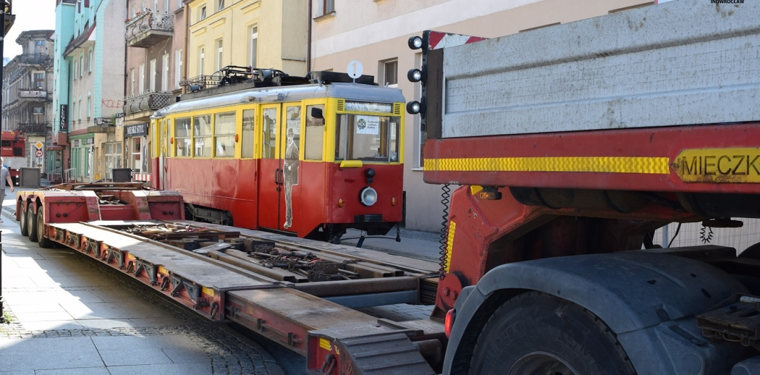 Inowrocław - Inowrocławska bimba zniknęła z centrum
