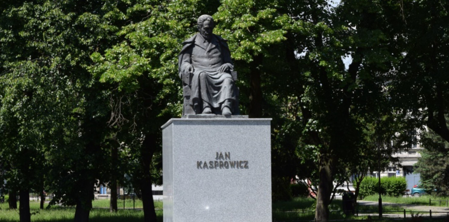Inowrocław - Pomnik Jana Kasprowicza został odnowiony