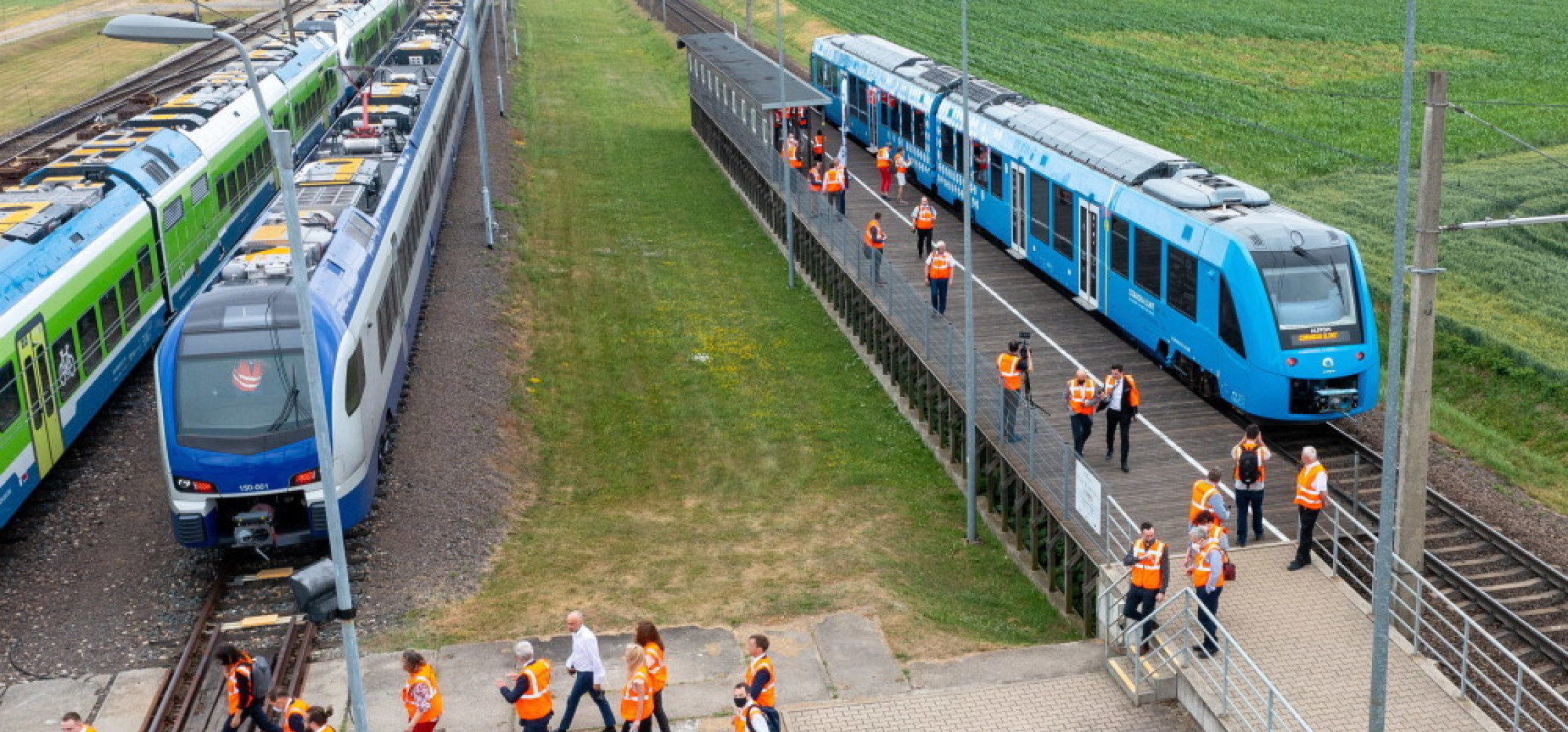 Alstom zaprezentował pierwszy na świecie pociąg wodorowy