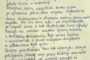 Napadnięta w Solankach kobieta napisała list