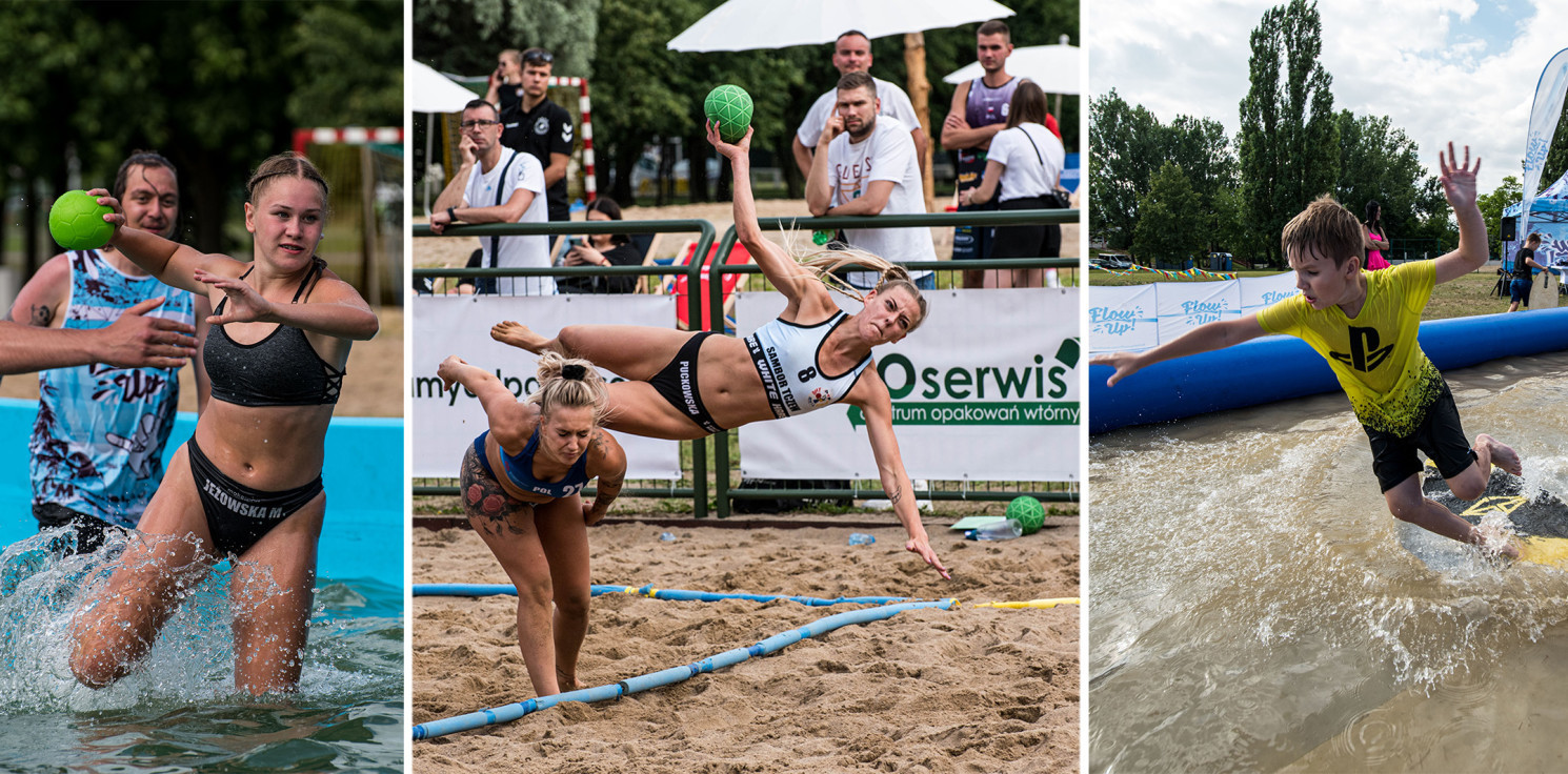 Inowrocław - Turniej plażówki i hawajska wyspa [zdjęcia]