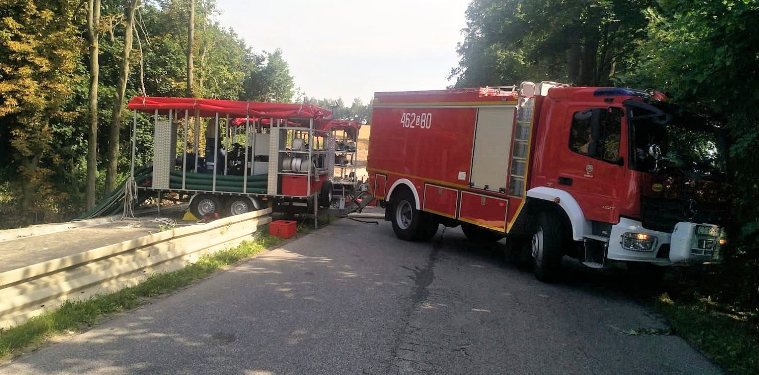 Inowrocław - Nasi strażacy pomagają też w innych regionach