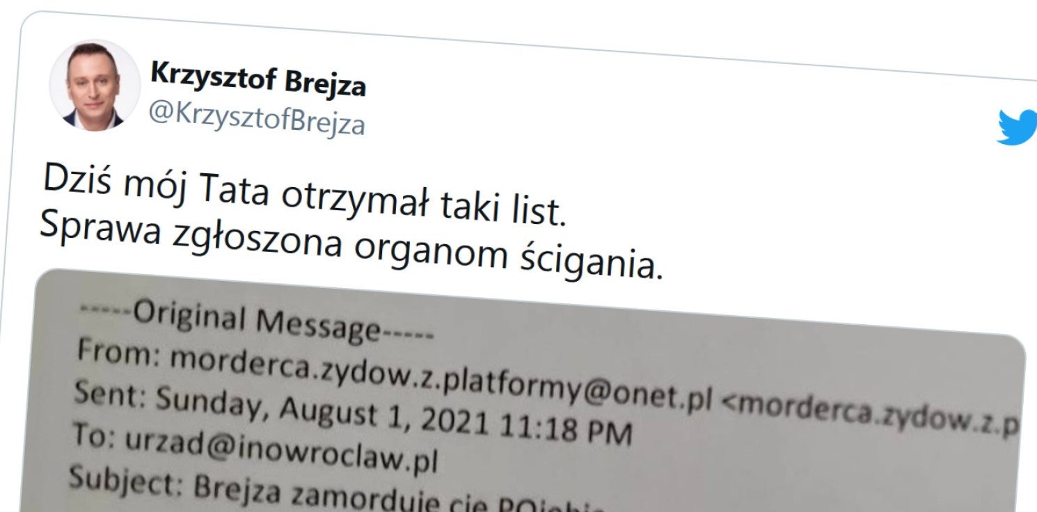 Inowrocław - Ktoś grozi śmiercią prezydentowi Inowrocławia