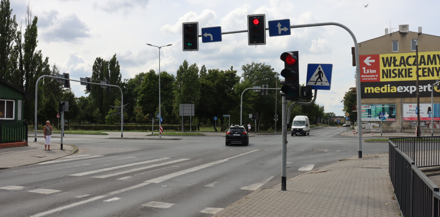 Inowrocław - Zmiany na ważnym skrzyżowaniu. Zielona fala?