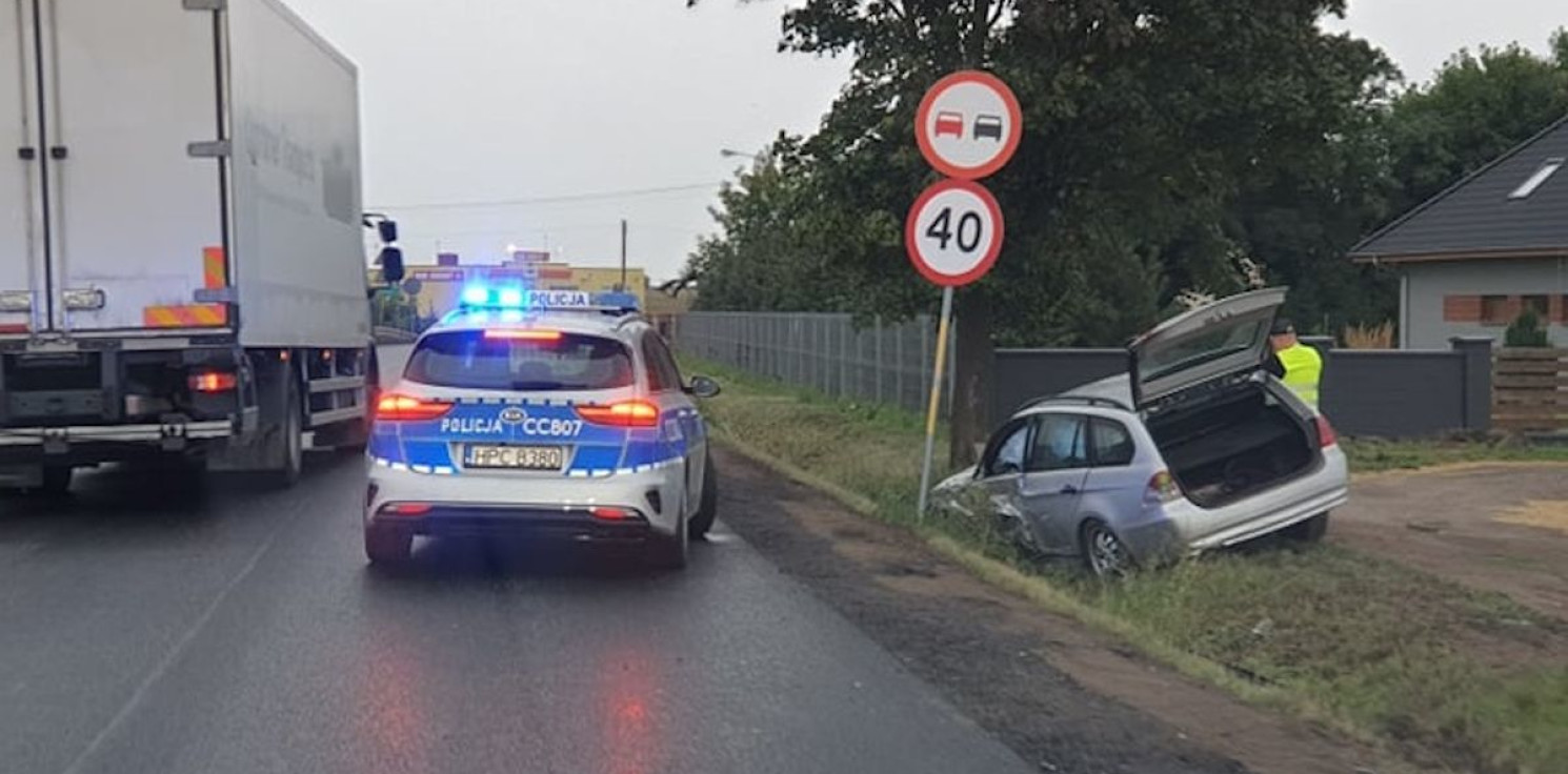 Region - Zderzenie BMW i VW pod Inowrocławiem
