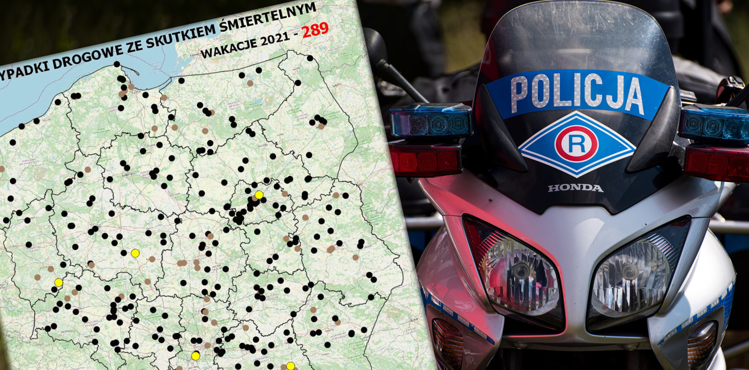 Inowrocław - 289 śmiertelnych wypadków na drogach. A u nas?