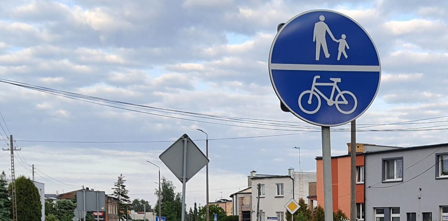 Kruszwica - Ciąg pieszo-rowerowy długi na 3 km. Gdzie?
