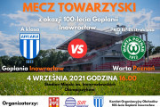Warta Poznań zagra mecz w Inowrocławiu