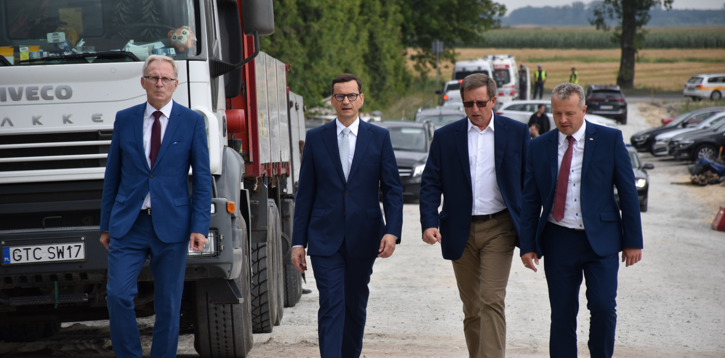Kruszwica.online - Mateusz Morawiecki w Kobylnikach pod Kruszwicą