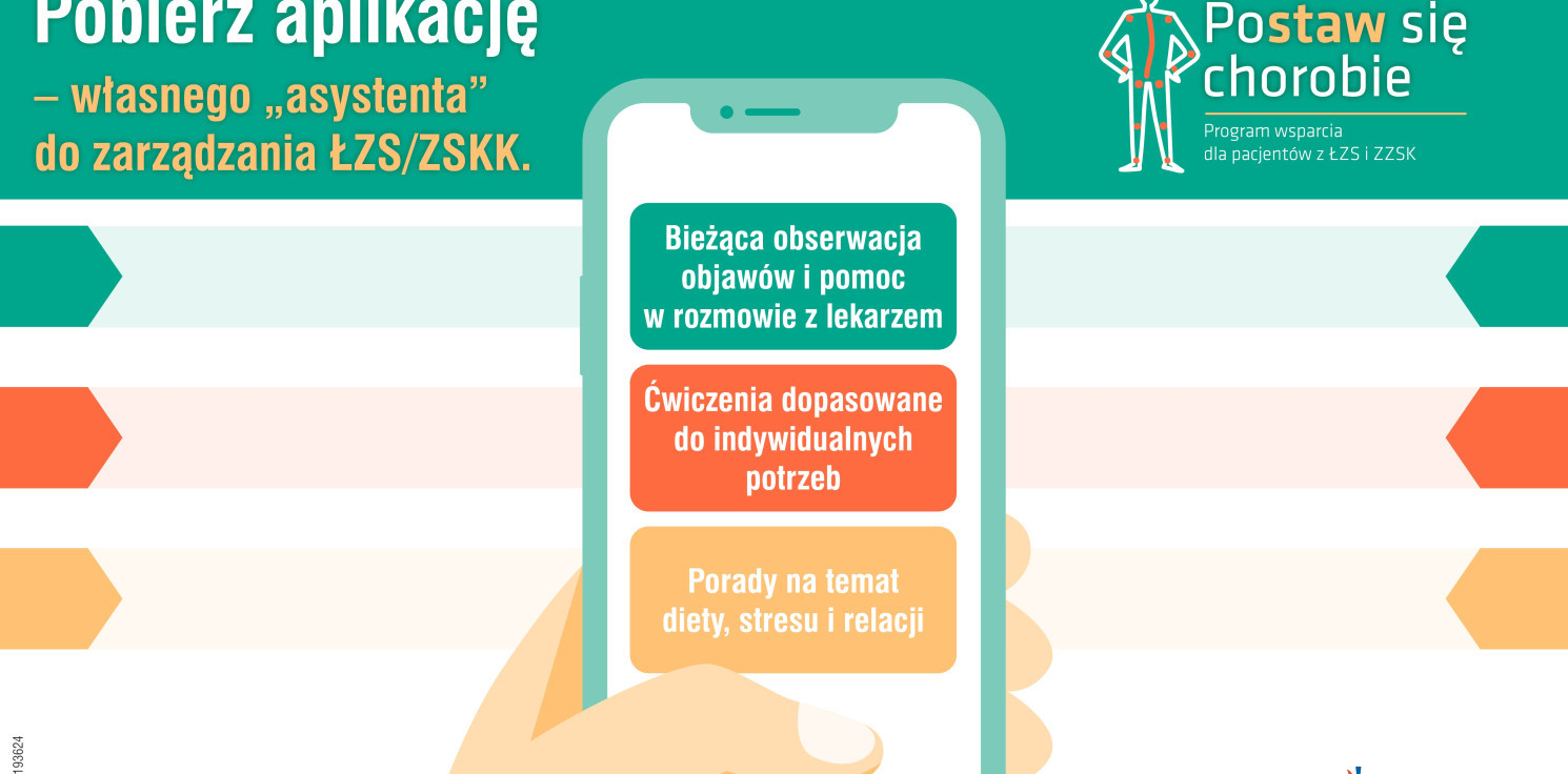 Kraj - Aplikacja na telefon dla pacjentów z ZZSK i ŁZS, która ma być aystentem w zarządzeniu chorobą
