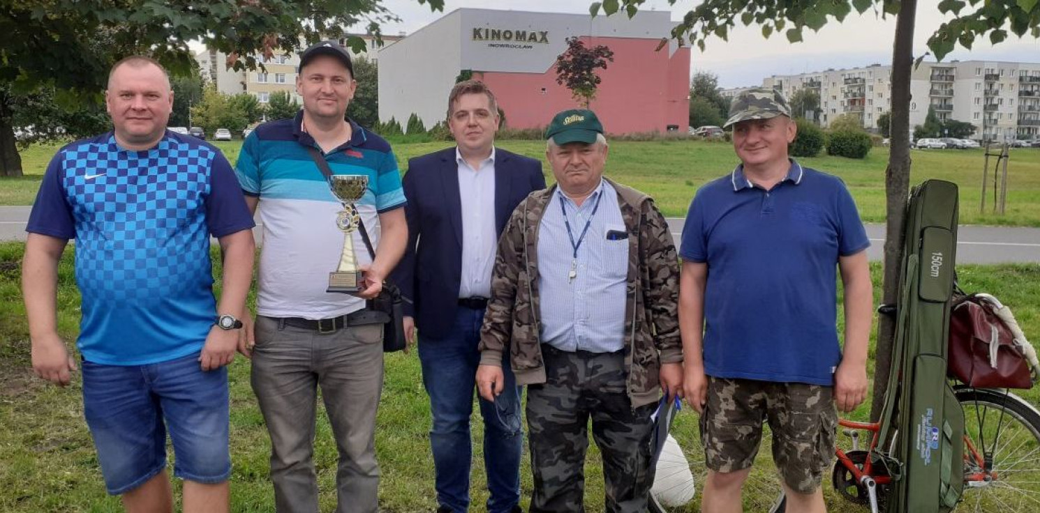 Inowrocław - Z wędkami najlepiej poradzili sobie policjanci