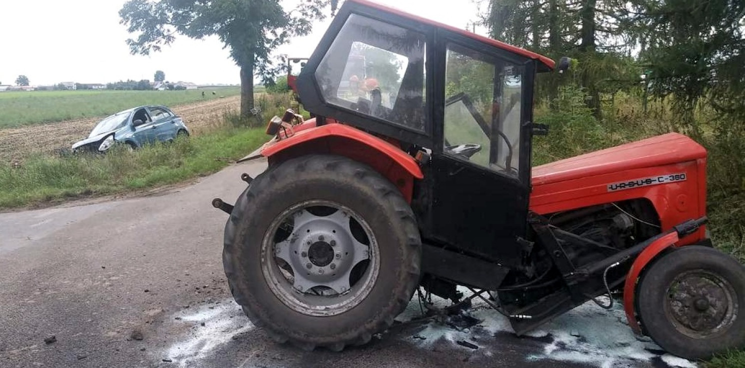 Region - Traktor złamał się na pół. Winna... micra